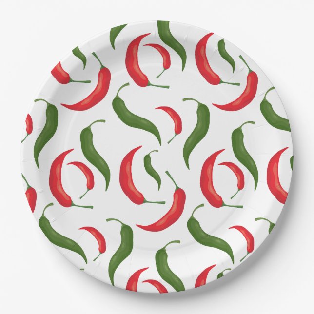 Assiettes En Carton Mirchi (Devant)