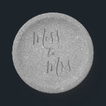 Assiettes En Carton Mlle à Mme Fête des mariées Party Parties scintill<br><div class="desc">De Miss à Mme Fête des mariées ou Bachelorette Party Silver Sparkle et Faux Parties scintillant Plaques en papier. Veuillez contacter le concepteur pour les articles correspondants.</div>