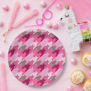 Assiettes En Carton Mode Vintage Style - Motif Printemps moderne