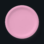 Assiettes En Carton Modèle rose moderne Créez votre propre fête person<br><div class="desc">Modèle rose moderne Créez votre propre partie Plaques de papier personnalisées</div>