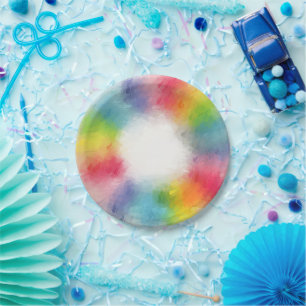 Assiettes En Carton Moderne Elégant Modèle moderne tendance Couleurs a