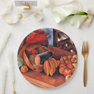 Assiettes En Carton Moise Kisling, Nature morte aux fruits,