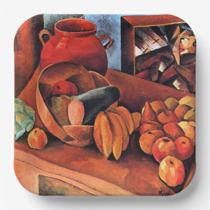 Assiettes En Carton Moise Kisling, Nature morte avec des fruits,