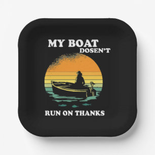 Assiettes En Carton Mon bateau ne fonctionne pas grâce