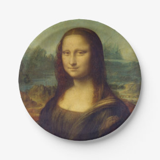 Assiettes En Carton Mona Lisa