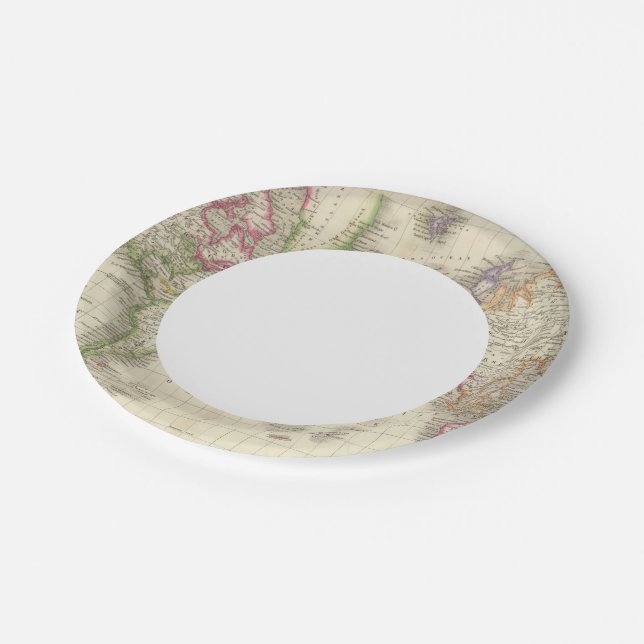 Assiettes En Carton Monde 9 (Angle)