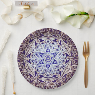 Assiettes En Carton Monde de cristal