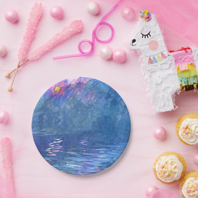 Assiettes En Carton Monet - Pont de Loo, (Fête)