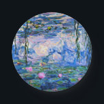 Assiettes En Carton Monet - Water Lilies, 1919<br><div class="desc">Tableau de Claude Monet 1919, Water Lilies</div>