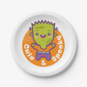Assiettes En Carton Monster Frankenstein