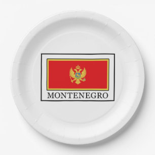Assiettes En Carton Monténégro