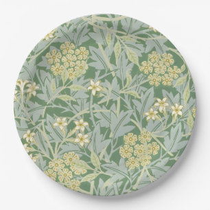 Assiettes En Carton Morris Vine & Jasmine Jardin Fleur Classique