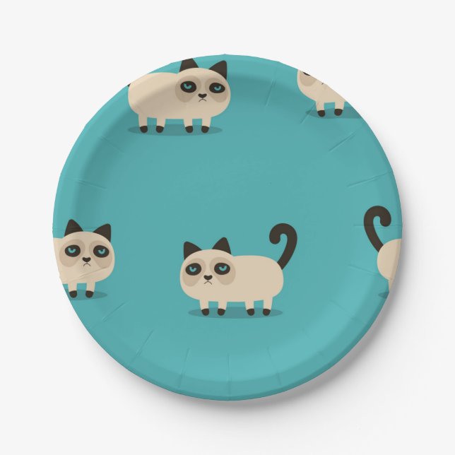 Assiettes En Carton Motif (Devant)