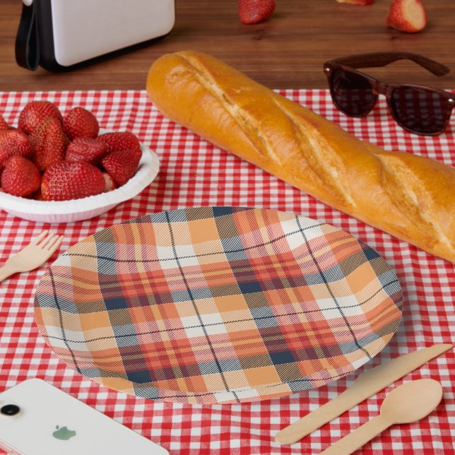 Assiettes En Carton Motif (Pique-nique)