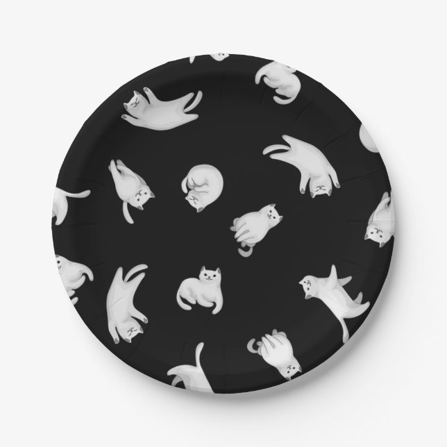 Assiettes En Carton Motif (Devant)