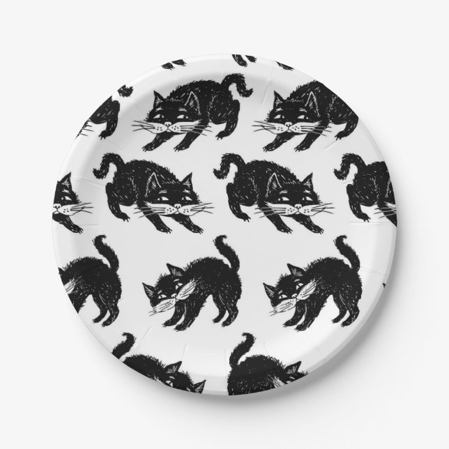 Assiettes En Carton Motif (Devant)