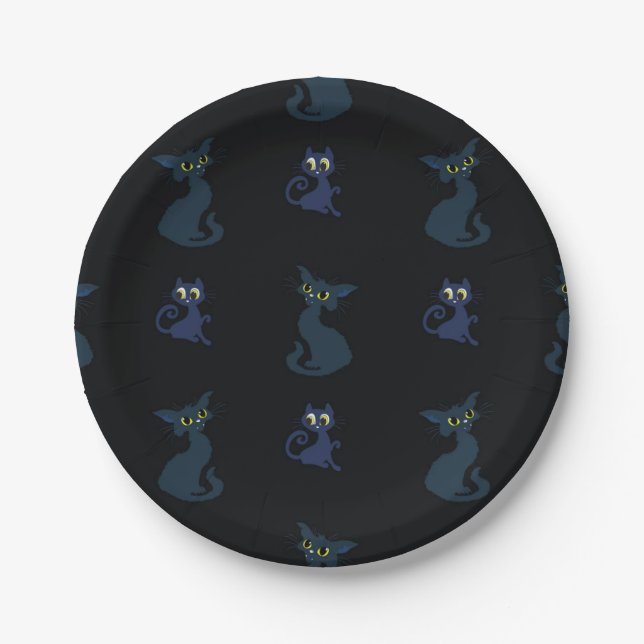 Assiettes En Carton Motif (Devant)