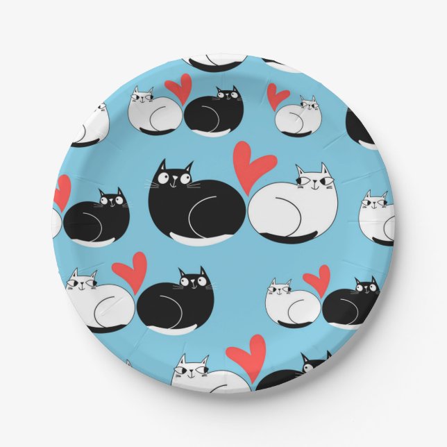 Assiettes En Carton Motif (Devant)