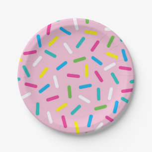 Assiettes En Carton motif Abstrait