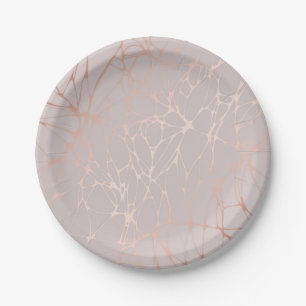 Assiettes En Carton motif Abstrait