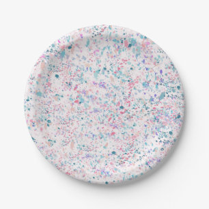 Assiettes En Carton motif Abstrait
