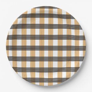 Assiettes En Carton Motif Brown de vérification du service
