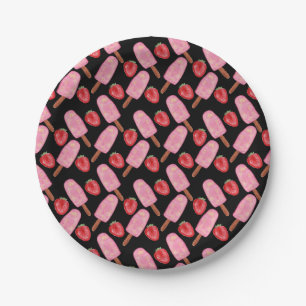 Assiettes En Carton Motif crème glacée   motif Lollies   lollipop 13