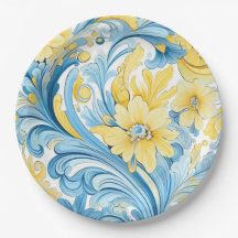 Motif d'art floral