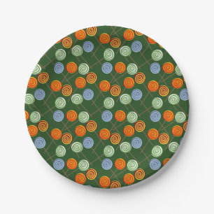Assiettes En Carton Motif de bonbons motif Lollies lollipop 22