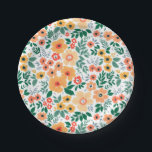 Assiettes En Carton Motif de Bouquet de jardin coloré<br><div class="desc">Découvrez ce design aux motifs floraux colorés du jardin.</div>