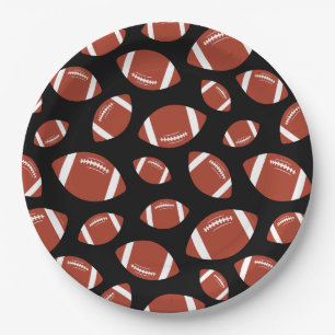 Assiettes En Carton Motif de football