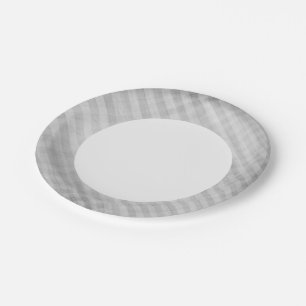 Assiettes En Carton motif de grille abstrait