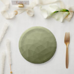 Assiettes En Carton Motif de maillage géométrique dégradé vert clair d<br><div class="desc">Militaire dégradé géométrique maillage motif triangles ombre. Triangle maillage géométrique avec dégradé vert foncé clair. militaire,  armée,  motif,  ombre,  maillage,  triangles,  géométrie,  dégradé,  cool,  triangle,  vert</div>
