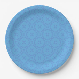 Assiettes En Carton Motif de tapisserie galloise, Plaque de papier ble