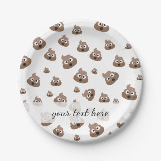 Assiettes En Carton Motif mignon d'Emoji de dunette