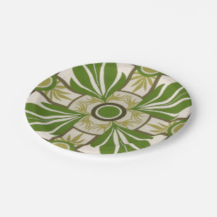 Assiettes En Carton Motif Non-Embelli I de paume