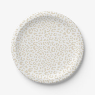 Assiettes En Carton motif poster de animal