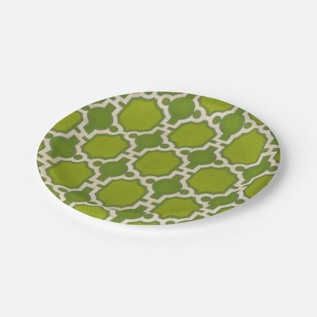 Assiettes En Carton Motifs du marché IV (Angle)