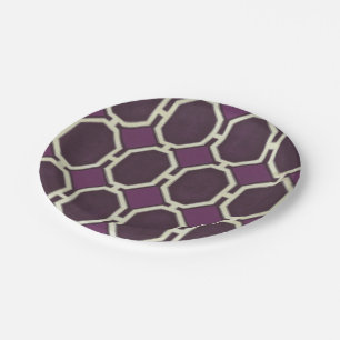 Assiettes En Carton Motifs du marché VIII