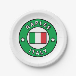 Assiettes En Carton Naples Italie