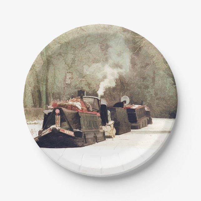 ASSIETTES EN CARTON NAVIRES (Devant)