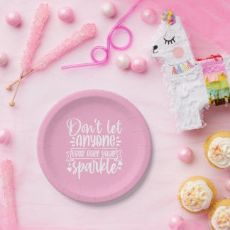 Assiettes En Carton Ne laissez personne émousser votre éclat - Inspira