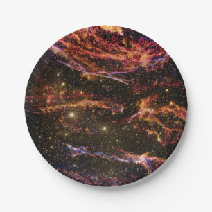 Assiettes En Carton Nebula Boucle Cygnus