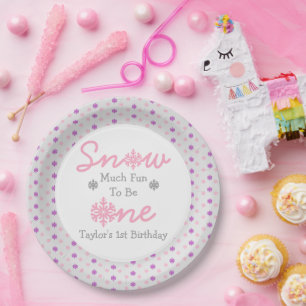 Assiettes En Carton Neige Beaucoup De Plaisir D'Être Un