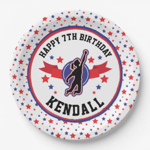 Assiettes En Carton Ninja Filles guerrières fête d'anniversaire