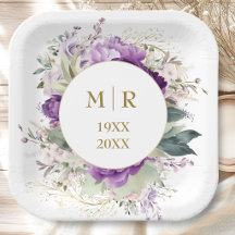 Noces d'or 50 ans de mariage Péonie violette Flora