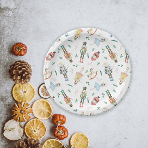 Assiettes En Carton Noël Casse-Noisette