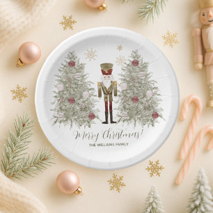 Assiettes En Carton Noël des noisettes