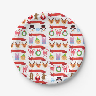 Assiettes En Carton Noël mignon