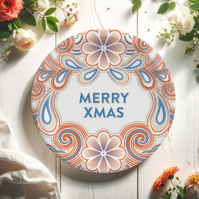 Assiettes En Carton Noël vintage (Créateur téléchargé)